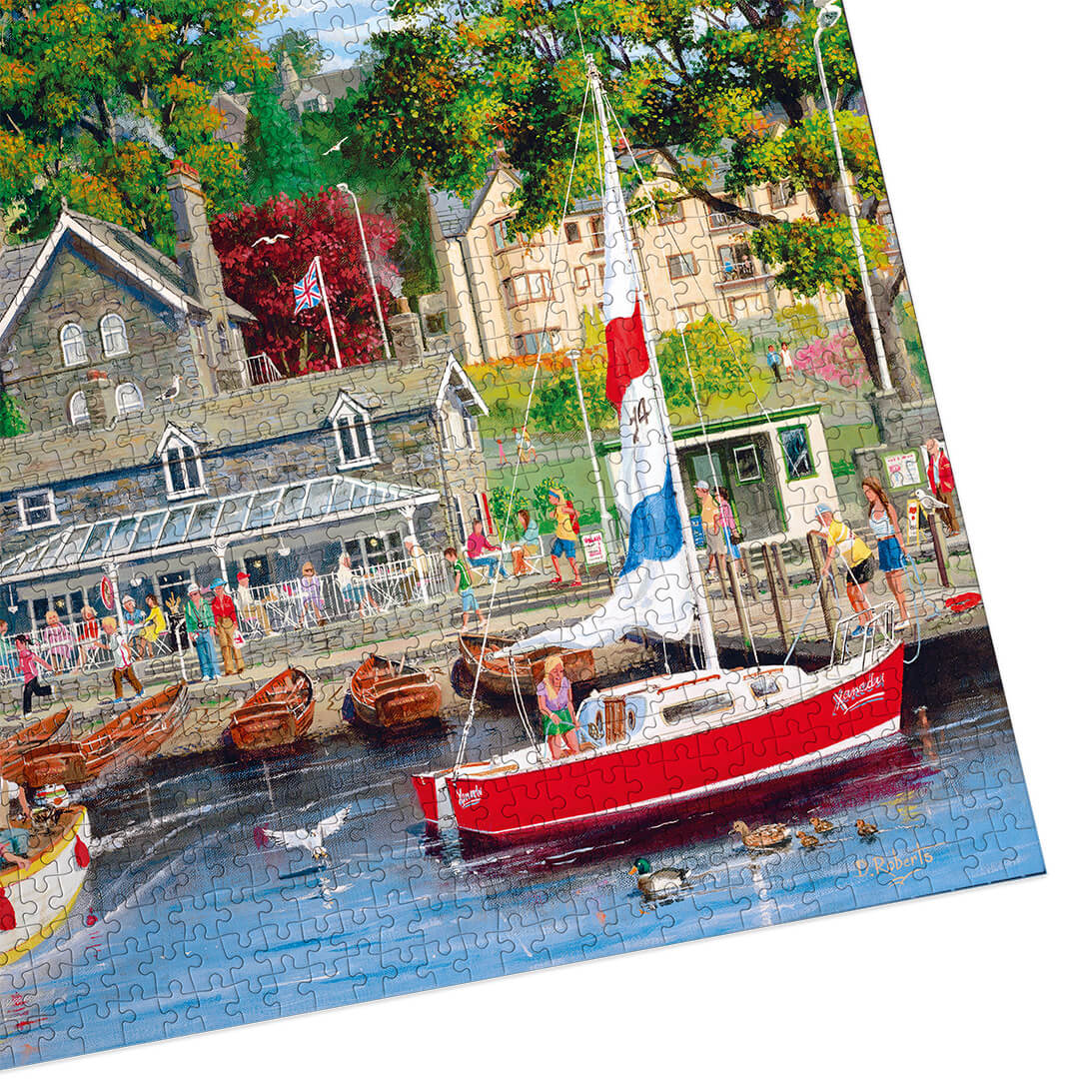 Gibsons Games Summer In Ambleside 1000 Piece Jigsaw Puzzle Toys G6208