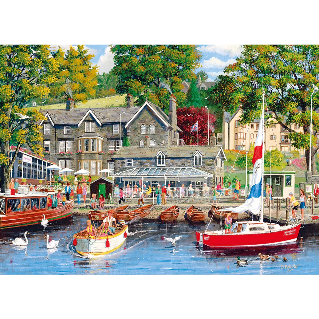Gibsons Games Summer In Ambleside 1000 Piece Jigsaw Puzzle Toys G6208