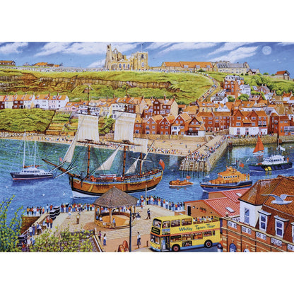 Gibsons Endeavour, Whitby 1000 Piece Jigsaw Puzzle G6286