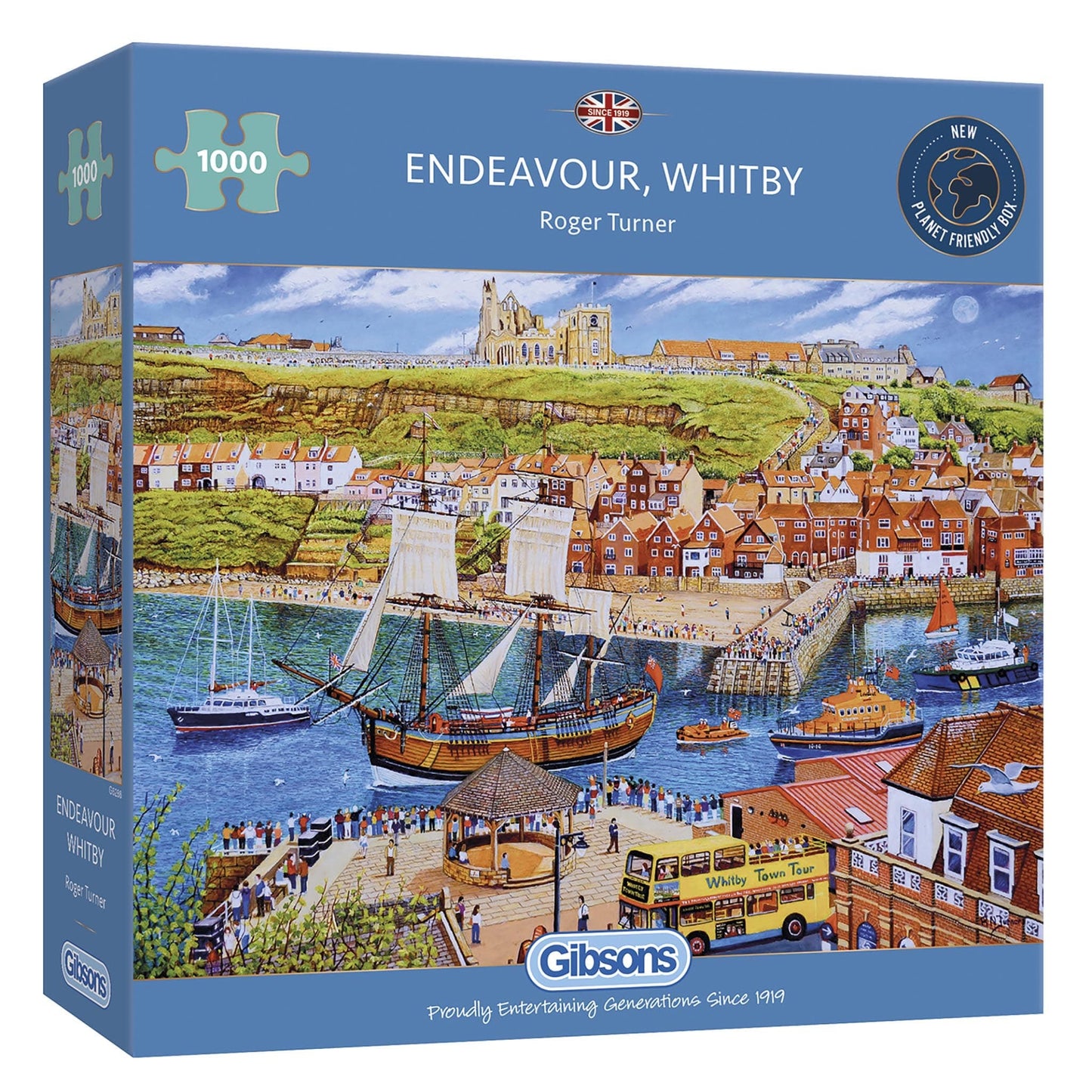 Gibsons Endeavour, Whitby 1000 Piece Jigsaw Puzzle G6286
