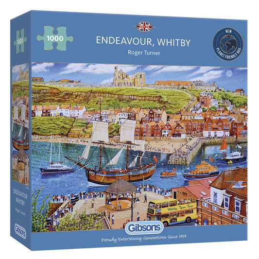 Gibsons Endeavour, Whitby 1000 Piece Jigsaw Puzzle G6286