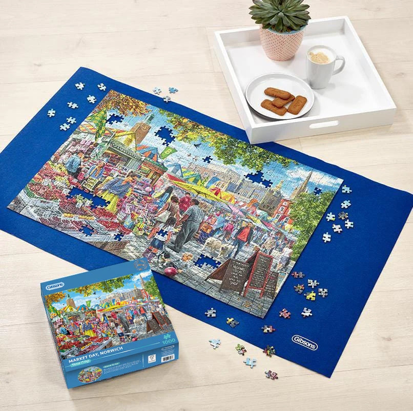 Gibsons Games Market Day, Norwich 1000 Piece Jigsaw Puzzle Toys G6297