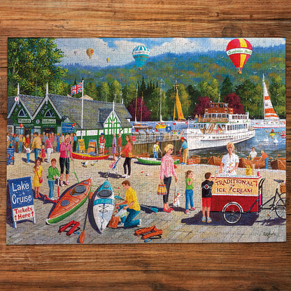 Gibsons Games Lake Windermere 1000 Piece Jigsaw Puzzle Toys G6325