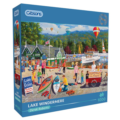 Gibsons Games Lake Windermere 1000 Piece Jigsaw Puzzle Toys G6325