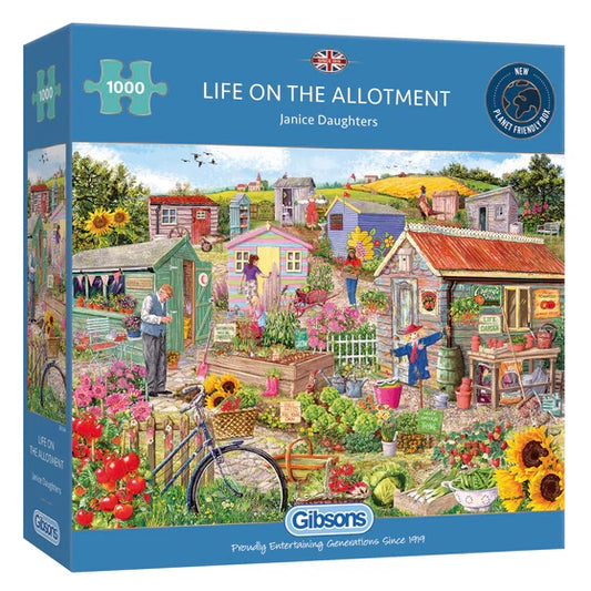 Gibsons Games Life On The Allotment 1000 Piece Jigsaw Puzzle Toys G6334