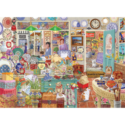 Gibsons Verity's Vintage Shop 1000 Piece Jigsaw Puzzle G6355