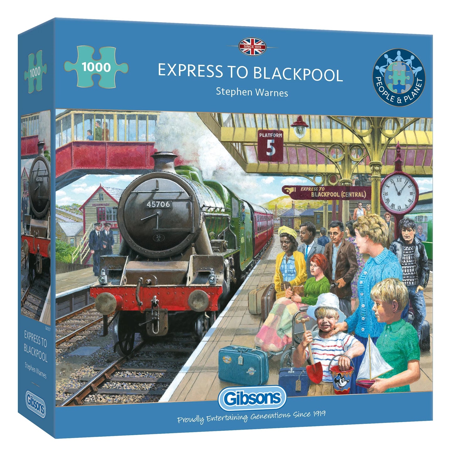 Gibsons Express To Blackpool 1000 Piece Jigsaw Puzzle G6357