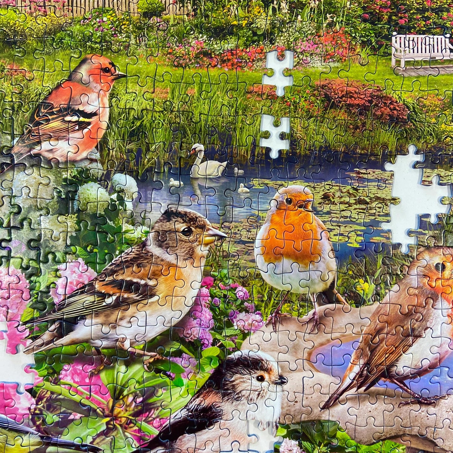 Gibsons Games Birdsong By The Stream 1000 Piece Jigsaw Puzzle Toys G6362