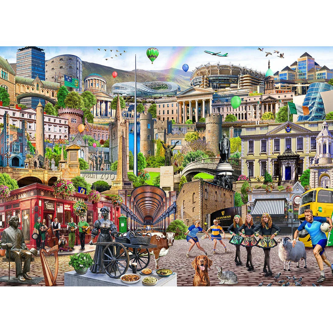 Gibsons Dublin Calling 1000 Piece Jigsaw Puzzle G6391