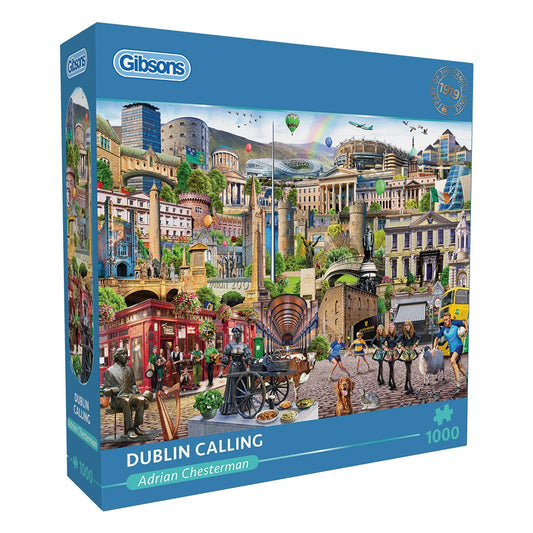 Gibsons Dublin Calling 1000 Piece Jigsaw Puzzle G6391