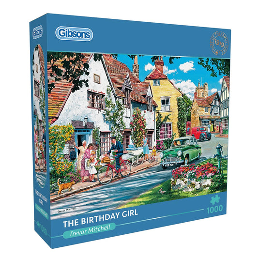 Gibsons The Birthday Girl 1000 Piece Jigsaw Puzzle G6393