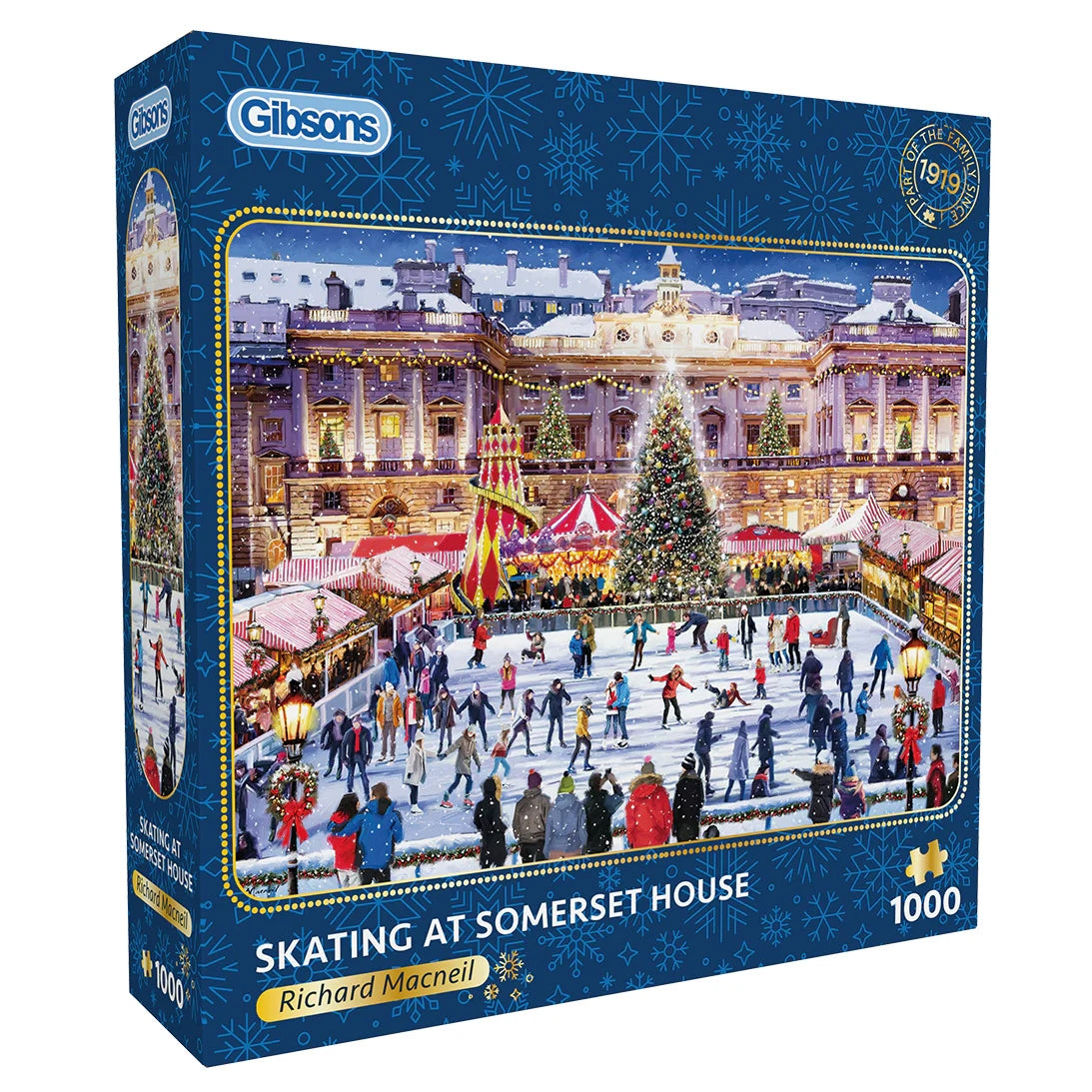 Gibsons Games Skating At Somerset House 1000 Piece Jigsaw Puzzle G6419