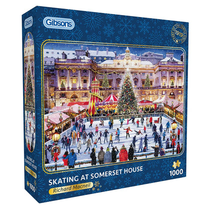 Gibsons Games Skating At Somerset House 1000 Piece Jigsaw Puzzle G6419