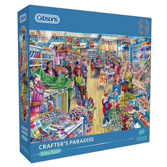 Gibsons Crafter's Paradise 1000 Piece Jigsaw Puzzle G6426