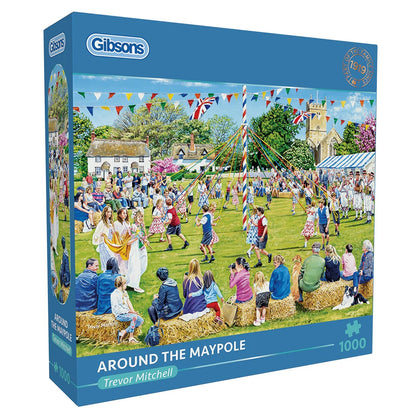 Gibsons Around The Maypole 1000 Piece Jigsaw Puzzle G6429