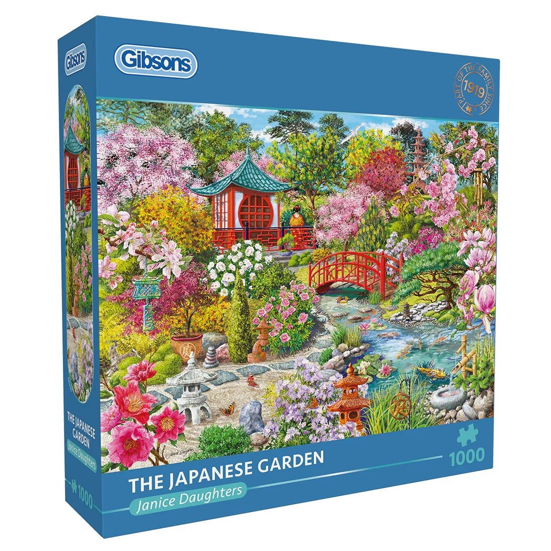 Gibsons The Japanese Garden 1000 Piece Jigsaw Puzzle G6430