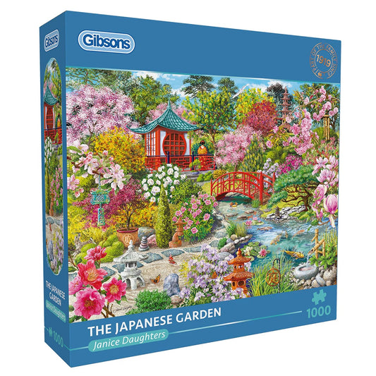 Gibsons The Japanese Garden 1000 Piece Jigsaw Puzzle G6430