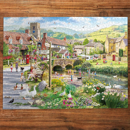 Gibsons Puddle Ducks & Paddling 1000 Piece Jigsaw Puzzle G6433