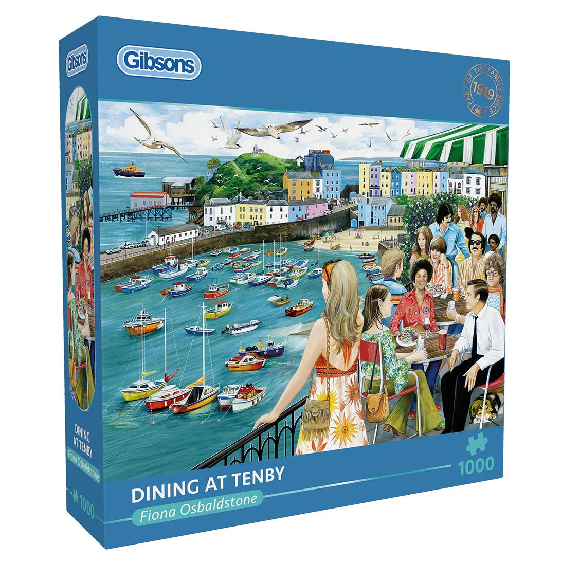 Gibsons Dining At Tenby 1000 Piece Jigsaw Puzzle G6438