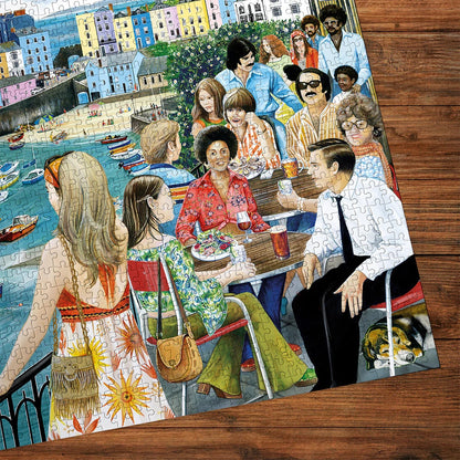 Gibsons Dining At Tenby 1000 Piece Jigsaw Puzzle G6438