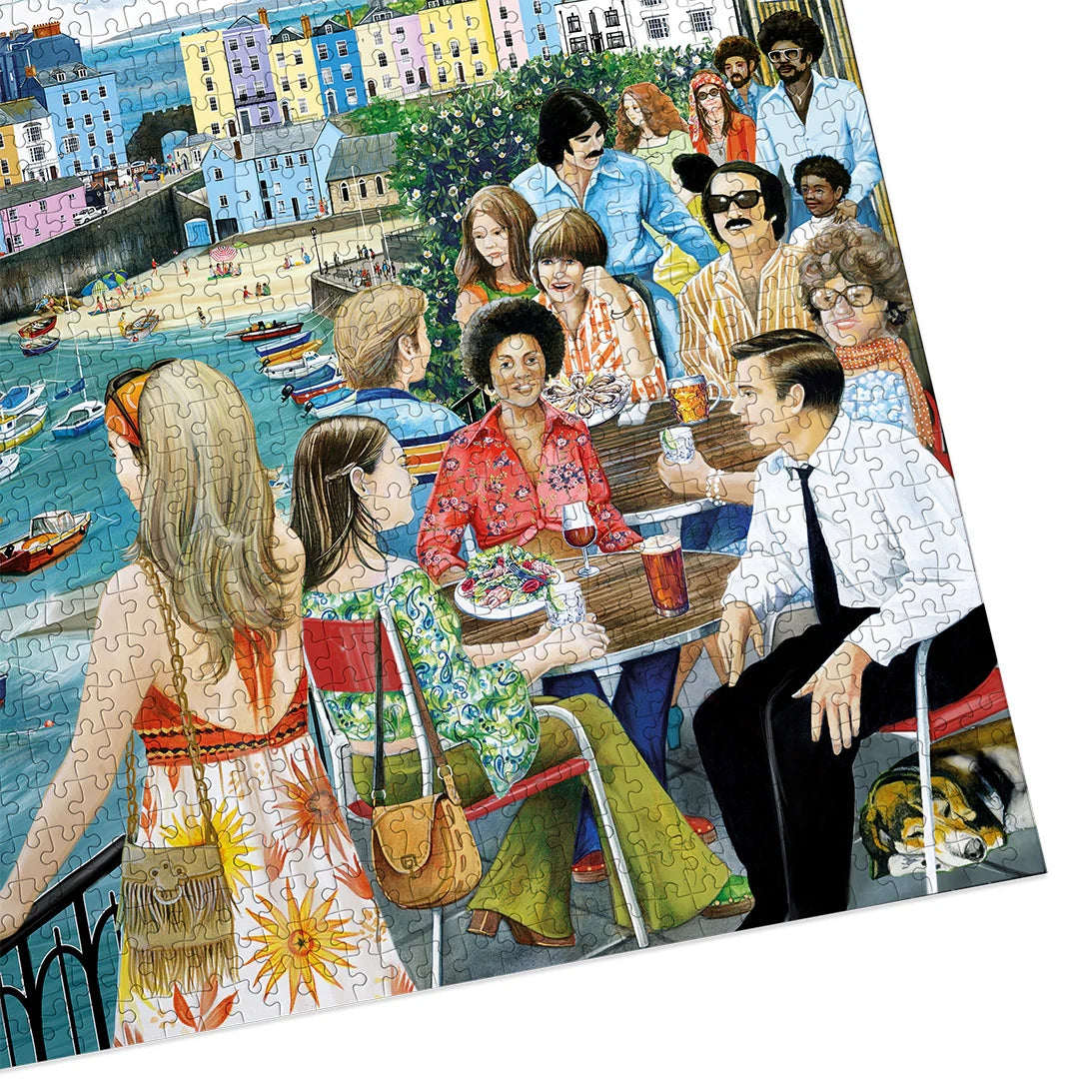 Gibsons Dining At Tenby 1000 Piece Jigsaw Puzzle G6438