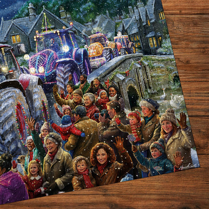Gibsons Games Farmer Christmas 1000 Piece Jigsaw Toys G6439
