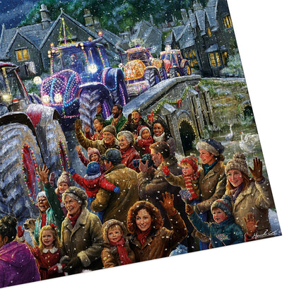 Gibsons Games Farmer Christmas 1000 Piece Jigsaw Toys G6439