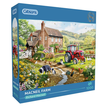 Gibsons Macneil Farm 1000 Piece Jigsaw Puzzle G6440