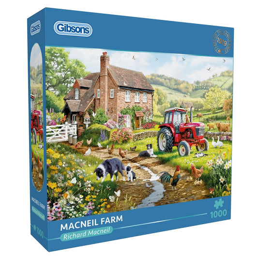 Gibsons Macneil Farm 1000 Piece Jigsaw Puzzle G6440