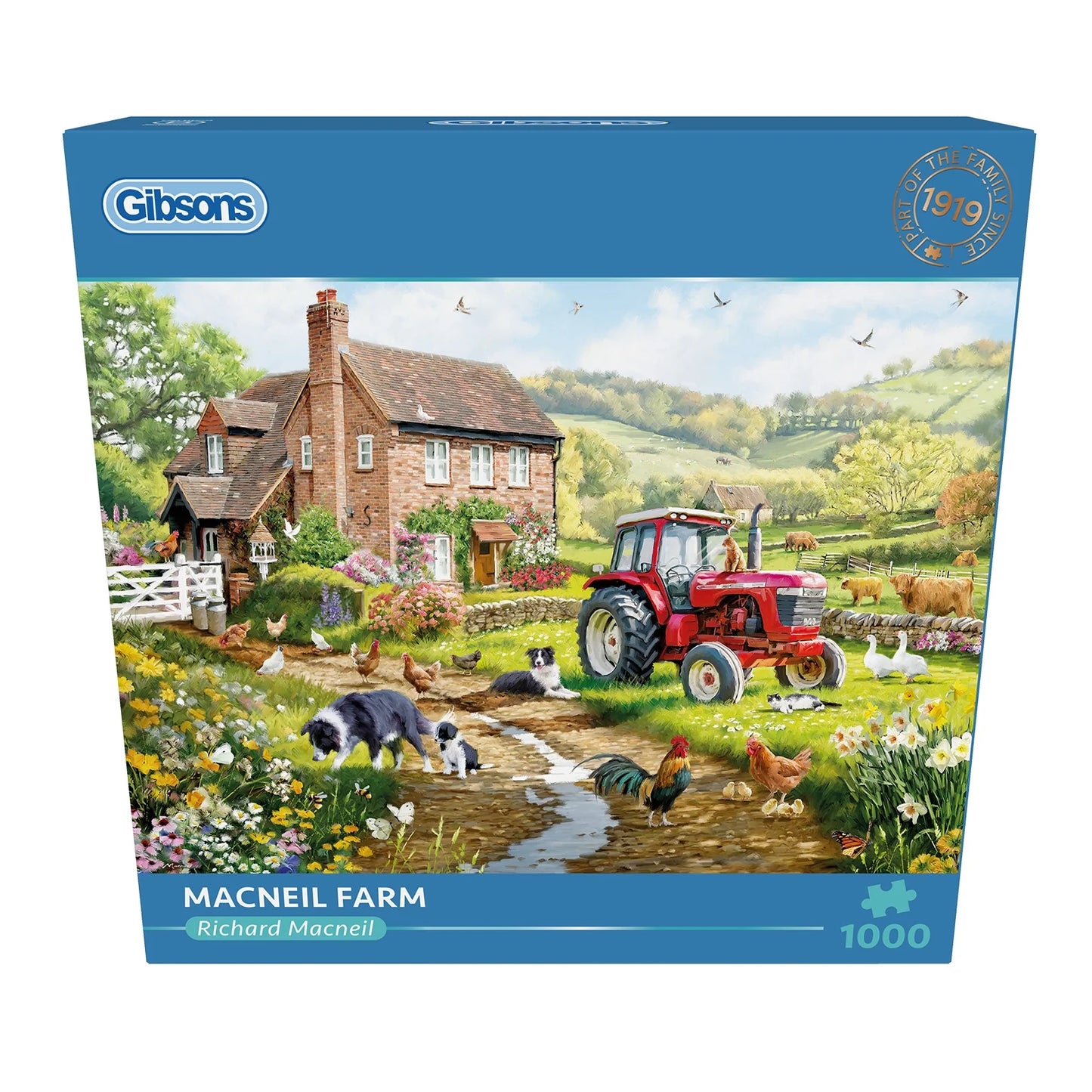 Gibsons Macneil Farm 1000 Piece Jigsaw Puzzle G6440