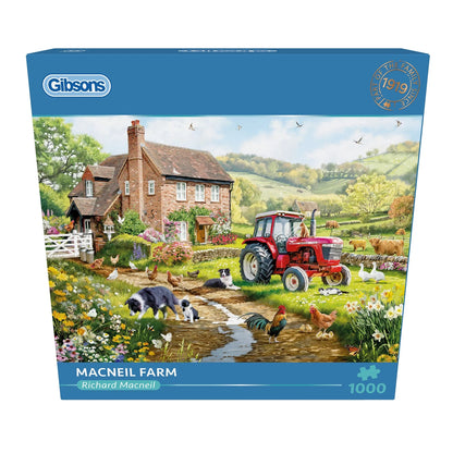 Gibsons Macneil Farm 1000 Piece Jigsaw Puzzle G6440