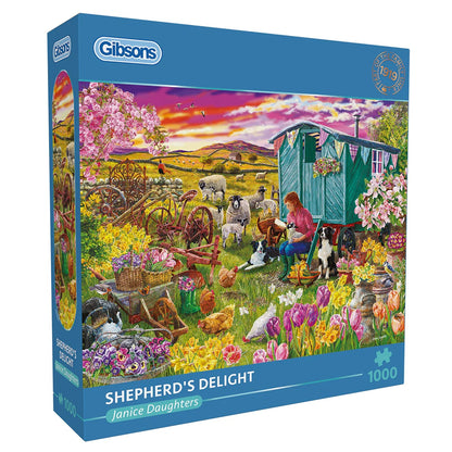Gibsons Shepherd's Delight 1000 Piece Jigsaw Puzzle G6442