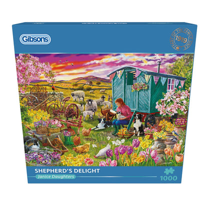Gibsons Shepherd's Delight 1000 Piece Jigsaw Puzzle G6442