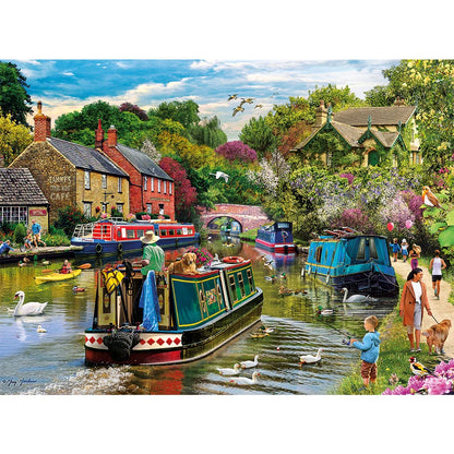 Gibsons River Retreat 1000 Piece Jigsaw Puzzle G6443
