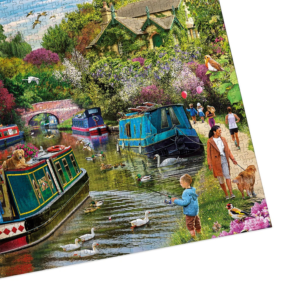 Gibsons River Retreat 1000 Piece Jigsaw Puzzle G6443