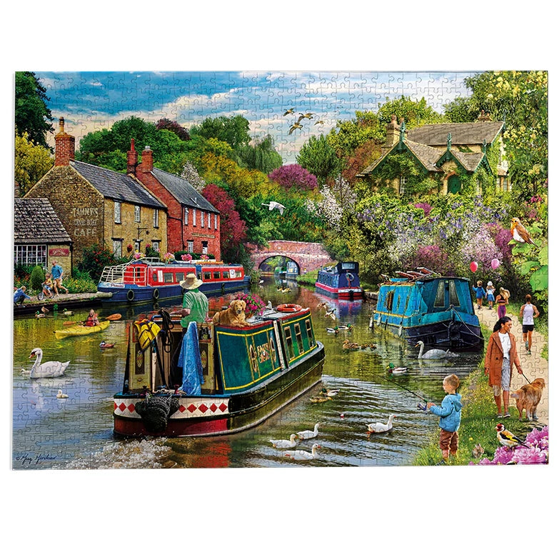 Gibsons River Retreat 1000 Piece Jigsaw Puzzle G6443