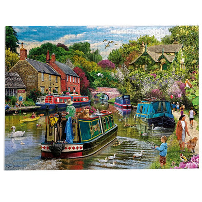 Gibsons River Retreat 1000 Piece Jigsaw Puzzle G6443