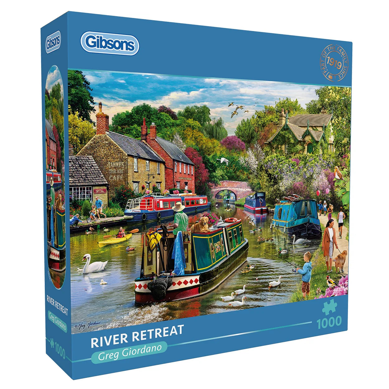 Gibsons River Retreat 1000 Piece Jigsaw Puzzle G6443