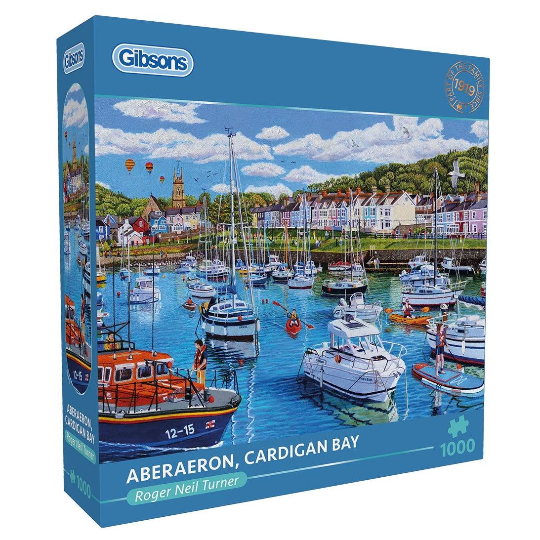 Gibsons Aberaeron, Cardigan Bay 1000 Piece Jigsaw Puzzle G6444