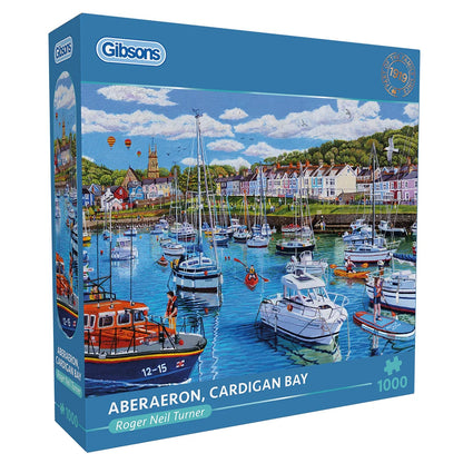 Gibsons Aberaeron, Cardigan Bay 1000 Piece Jigsaw Puzzle G6444