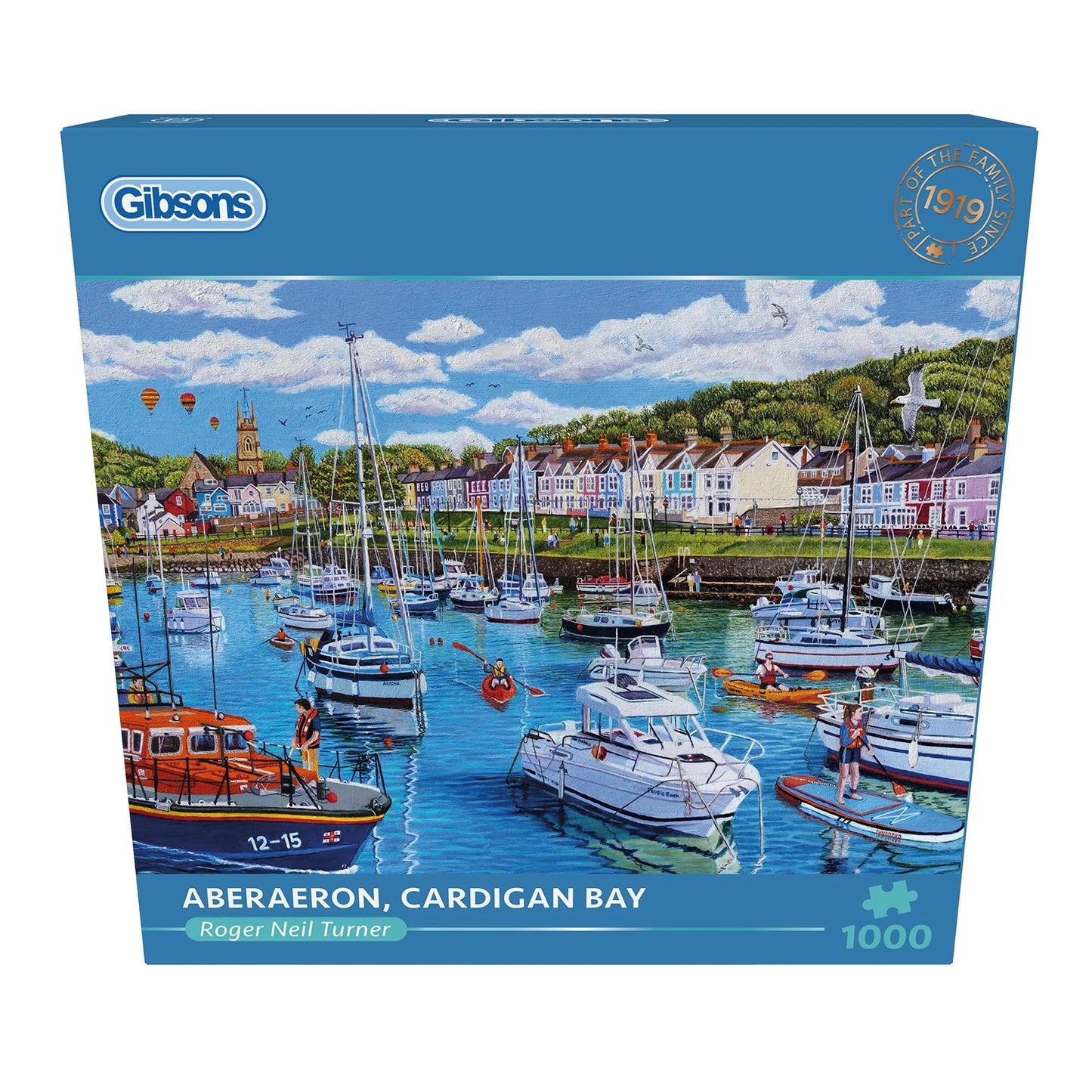 Gibsons Aberaeron, Cardigan Bay 1000 Piece Jigsaw Puzzle G6444