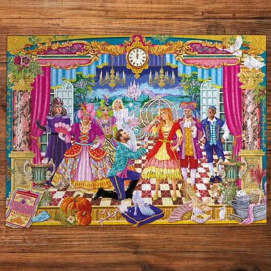 Gibsons Games The Glass Slipper 1000 Piece Jigsaw Toys G6445