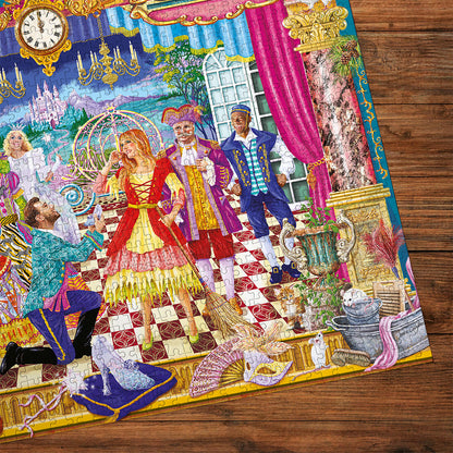 Gibsons Games The Glass Slipper 1000 Piece Jigsaw Toys G6445