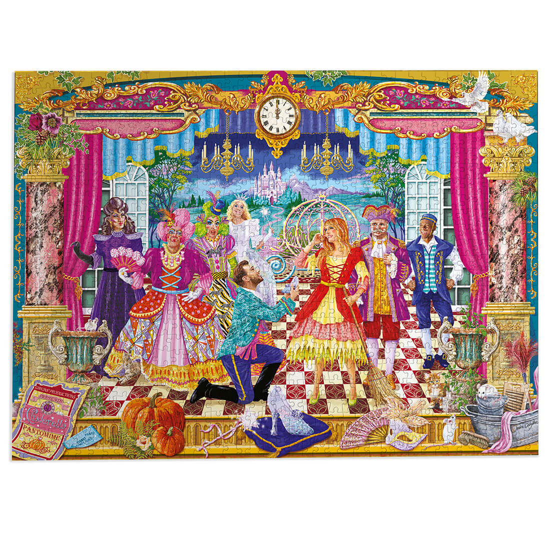 Gibsons Games The Glass Slipper 1000 Piece Jigsaw Toys G6445