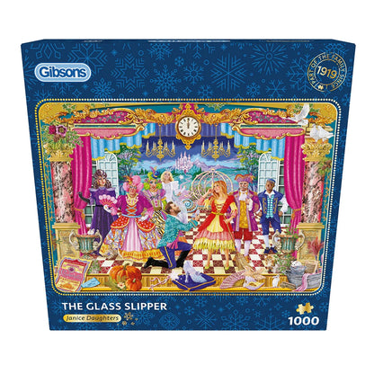 Gibsons Games The Glass Slipper 1000 Piece Jigsaw Toys G6445
