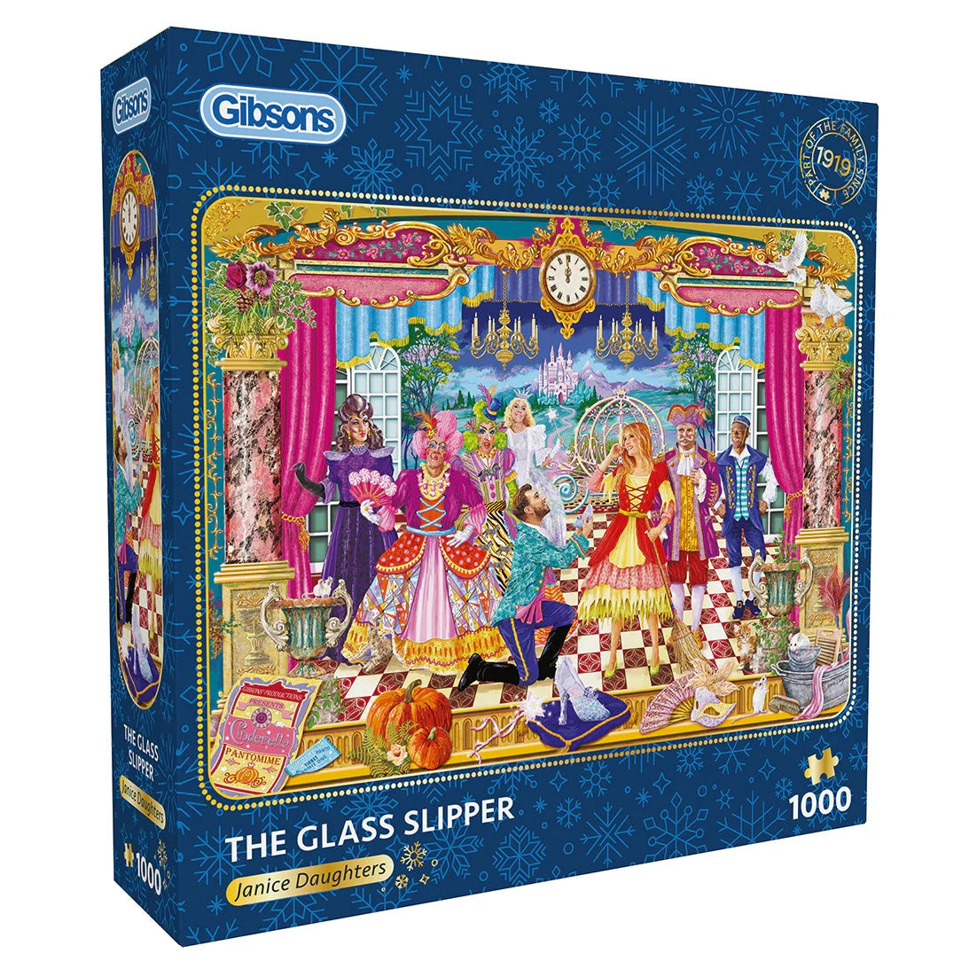 Gibsons Games The Glass Slipper 1000 Piece Jigsaw Toys G6445