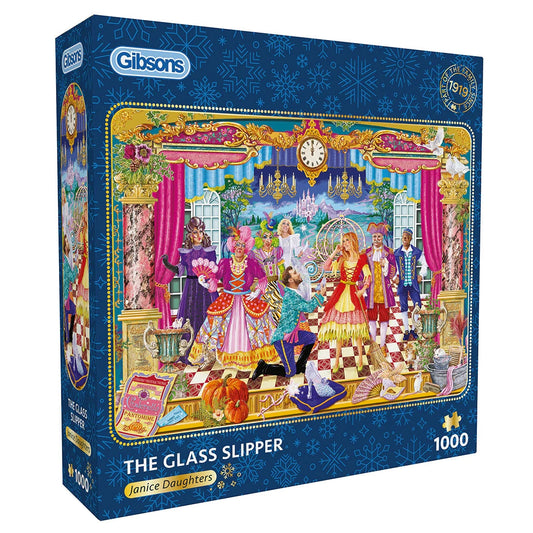 Gibsons Games The Glass Slipper 1000 Piece Jigsaw Toys G6445