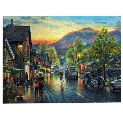 Gibsons Games Grasmere By Twilight 1000 Piece Jigsaw Puzzle Toys G6448