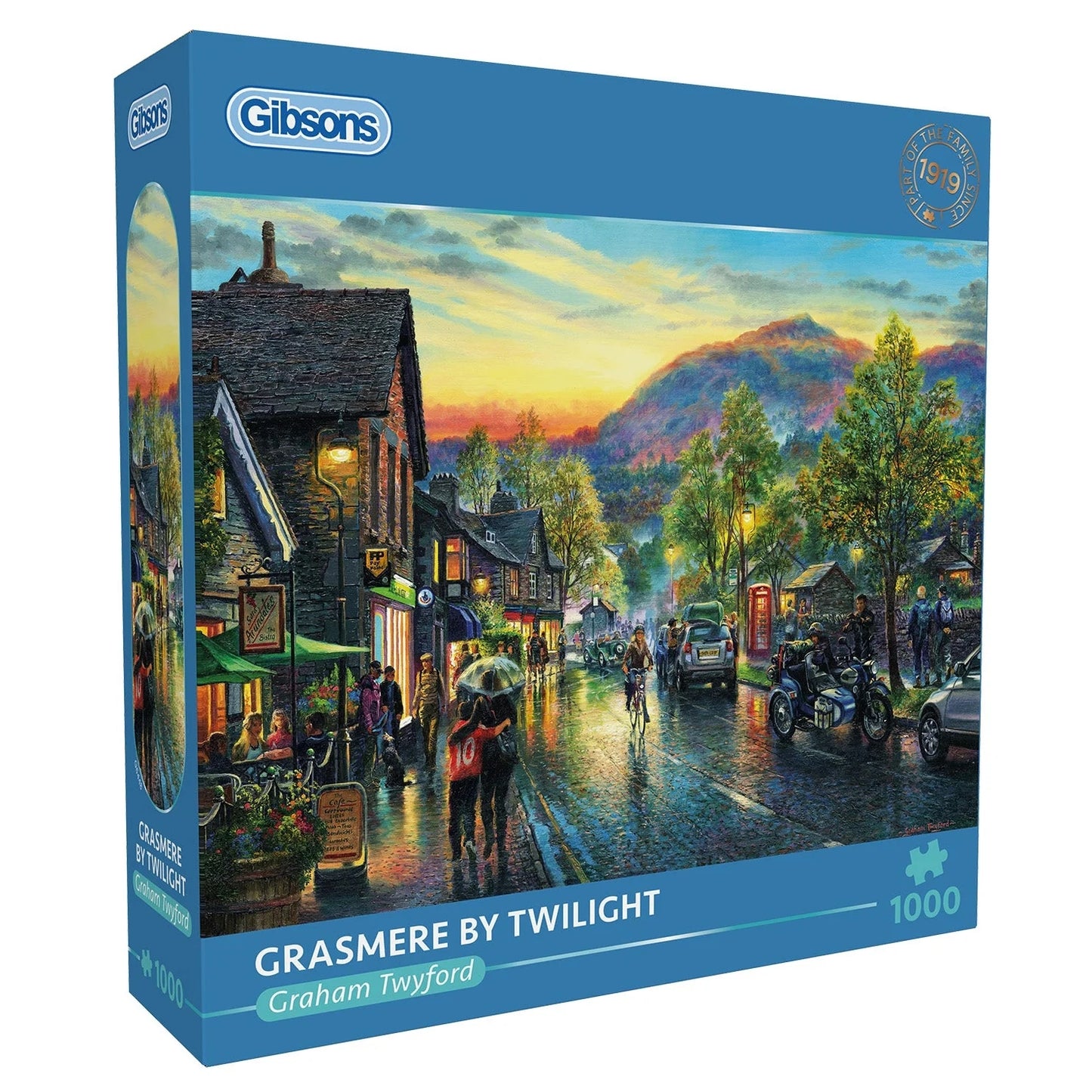 Gibsons Games Grasmere By Twilight 1000 Piece Jigsaw Puzzle Toys G6448