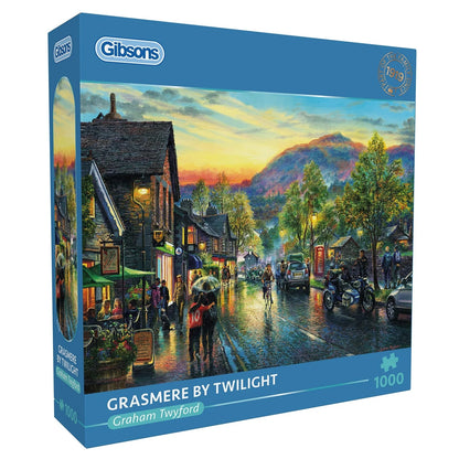 Gibsons Games Grasmere By Twilight 1000 Piece Jigsaw Puzzle Toys G6448